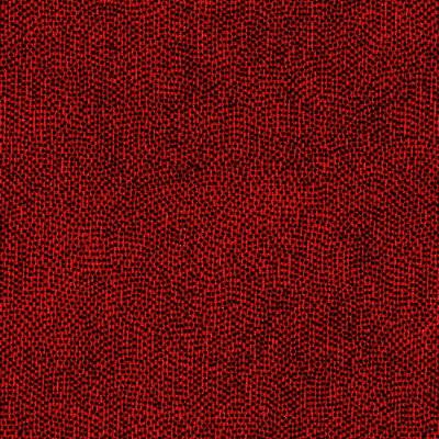 Micro Dot Metallic Foil Spandex RED