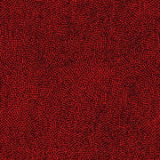 Micro Dot Metallic Foil Spandex RED