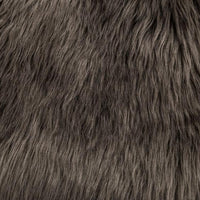 Long Pile Shaggy Fur PEWTER