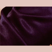 Crepe Back Satin Plum