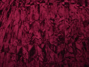 Poly Upholstery Crushed Velvet BURGUNDY CV-9