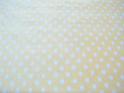 Polka Dot Cuddle Fur YELLOW