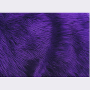 Long Pile Shaggy Fur PURPLE LOT 2