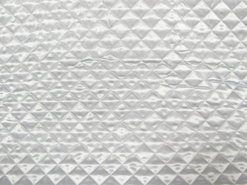 White 1-1/2 Quilted Satin