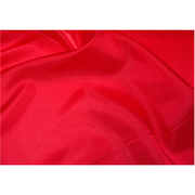 Crystal Satin RED "LAST PIECE MEASURES 1 YARD 27 INCHES"