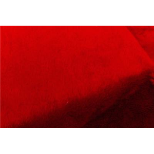 Stretch Ultra Soft Cuddle Fur 1/8" Pile RED