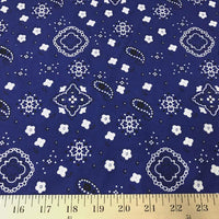 SWATCHES Paisley Print Poly/Cotton