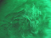 Long Pile Shaggy Fur EMERALD GREEN