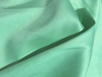 Stretch Heavy Weight Lamour Dull Satin ICE MINT SLS-33