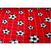 Soccer Net Red Fleece F49