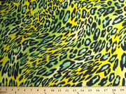 Green Yellow Panther Spandex SP-23