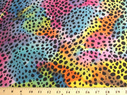 Tie Dye Leopard Spandex SP-25