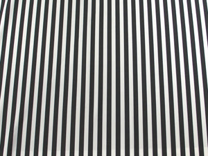 Black White Stripes Spandex SP-32