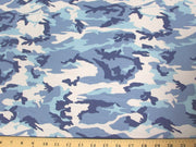 Blue Camo Spandex SP-42