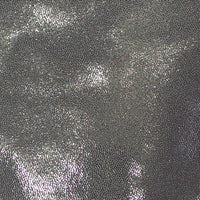 Micro Dot Metallic Foil Spandex STEEL GRAY