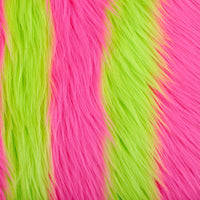 SWATCHES Striped Shaggy Fur