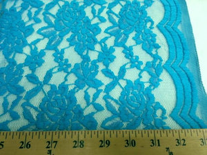 Jacquard Stretch Lace TURQUOISE
