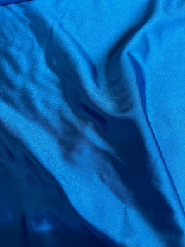 Shiny Nylon Spandex Stretch Satin Turquoise