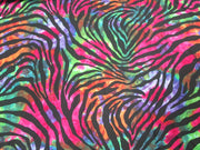 Zebra Tie Dye Spandex SP-13