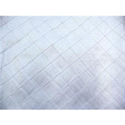Taffeta Diamond Pintuck WHITE 1"