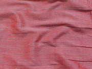 Wide Yarn Sheer Silk Dupioni 54" Wide RED PERRYWINKLE (CLEARANCE SALE) "LAST PIECE MEASURES 13 INCHES"